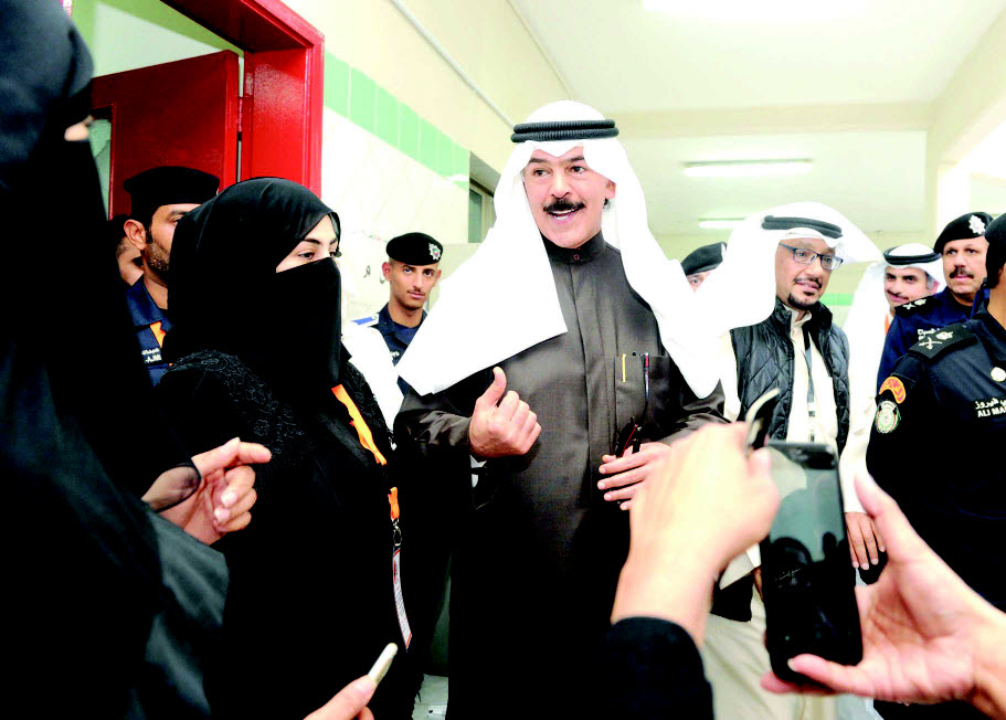  الخالد: حريصون على خروج الانتخابات بصورة تتفق ومكانة الكويت الحضارية 